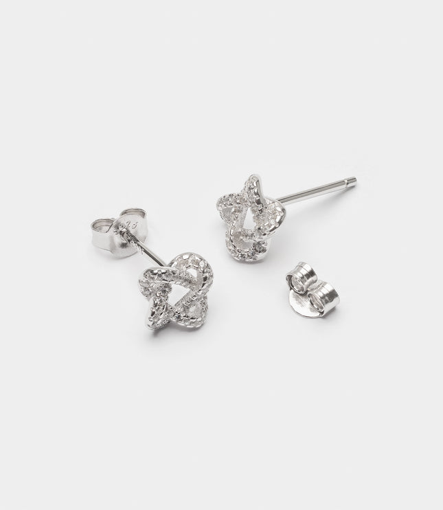 Xclusive Jewelry Earrings Stud Earring Silver Alhambra Stud Earrings 2