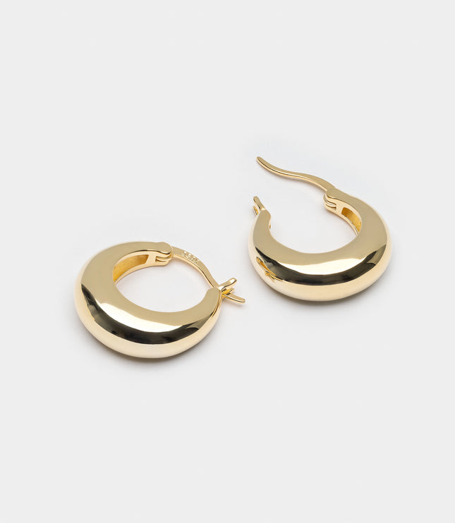 Xclusive Jewelry Earrings Hoop Earring Chunky Gold Hoop Earrings 2