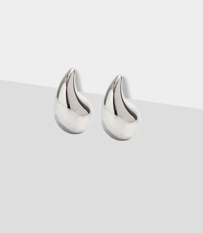 Stainless-Steel Teardrop earrings