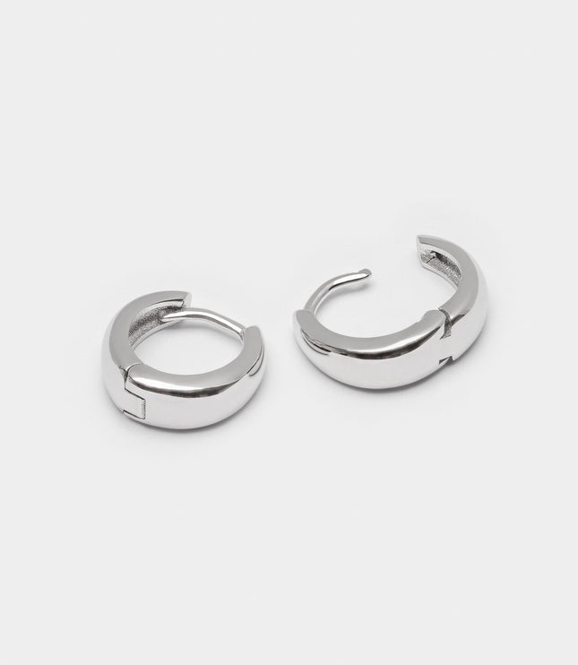 Xclusive Jewelry Earrings Mini Huggie Hoop Earring Silver Mini Huggie Hoop Earrings 2