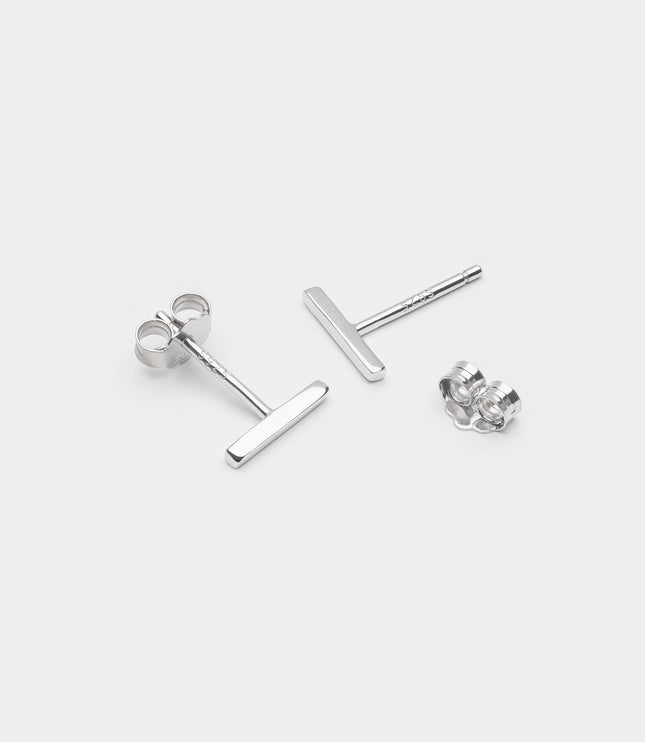 Xclusive Jewelry Earrings Stud Earring Silver Bar Stud Earrings 2